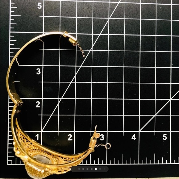 Whiting & Davis Cameo Vintage Bracelet ❤️ - Picture 5 of 8